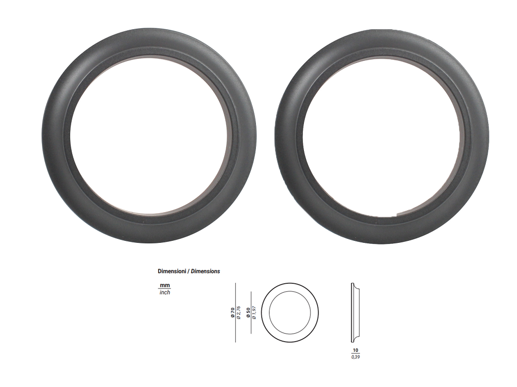 senza titolo-1.png Maniglia per Porte in Vetro con Adesivo modello Vulcano Sliding Nuda mm.70x10h 18-Nero Etna | Verum Italy - immagine 1